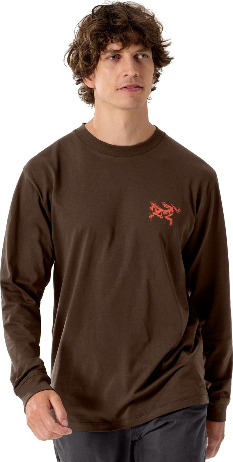 Kragg SL Cotton Bird Tile LS - Mens - carob / dynasty 1