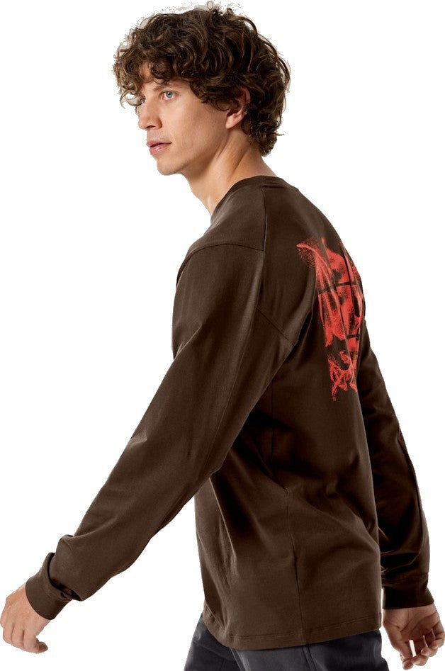 Kragg SL Cotton Bird Tile LS - Mens - carob / dynasty 1