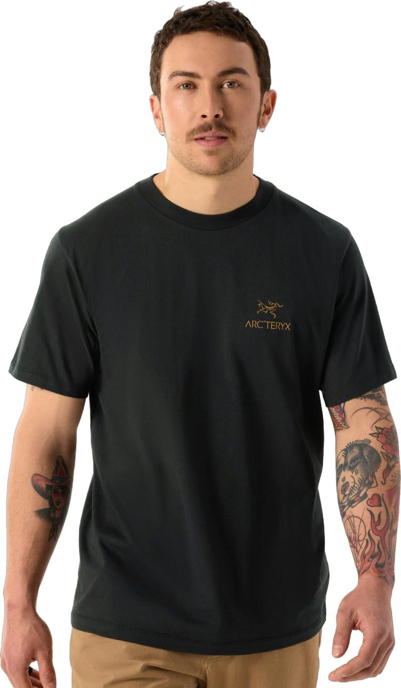 Kragg SL Cotton Bird Word SS - Mens - 24k black 1