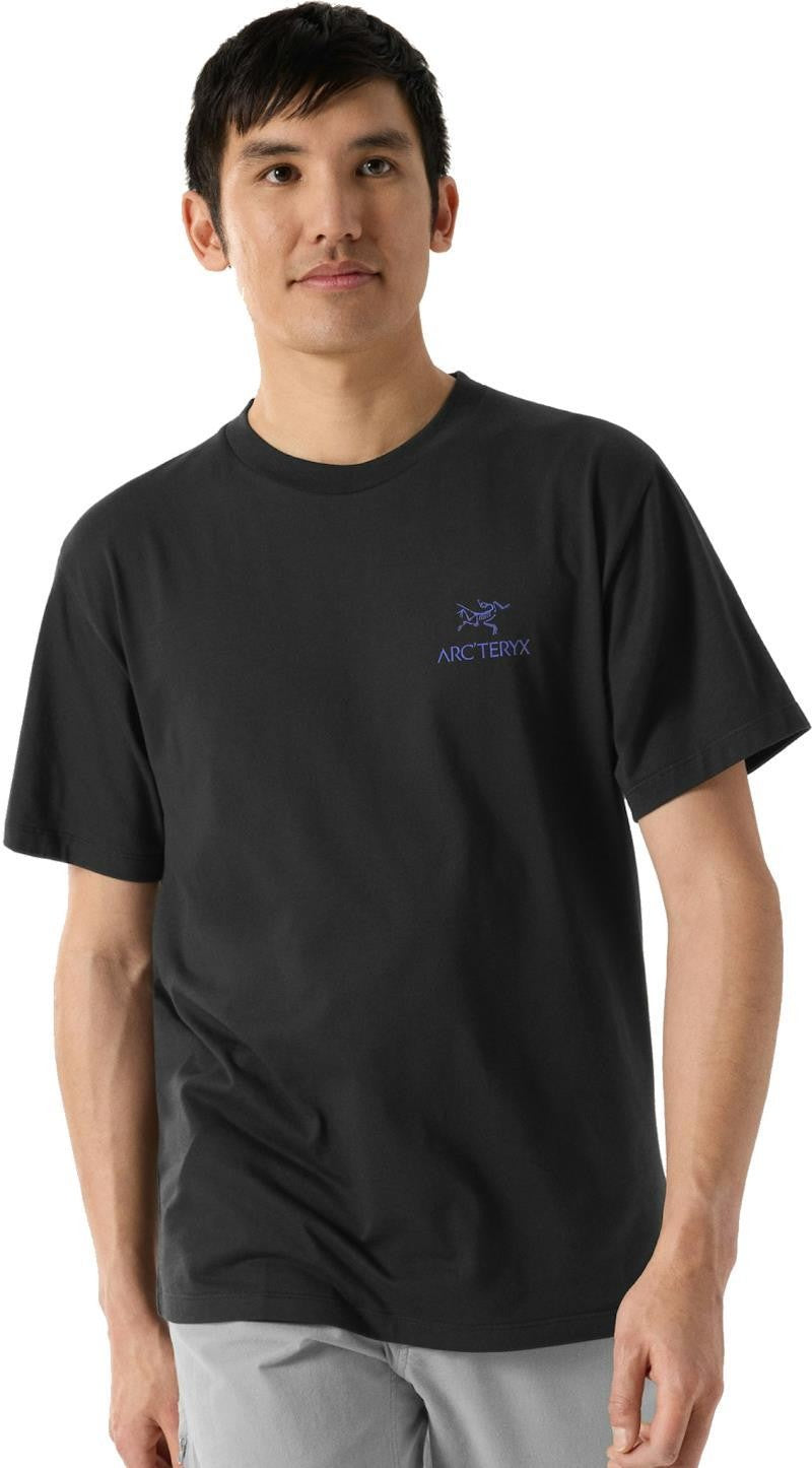 Kragg SL Cotton Bird Word SS - Mens - black / electra 1