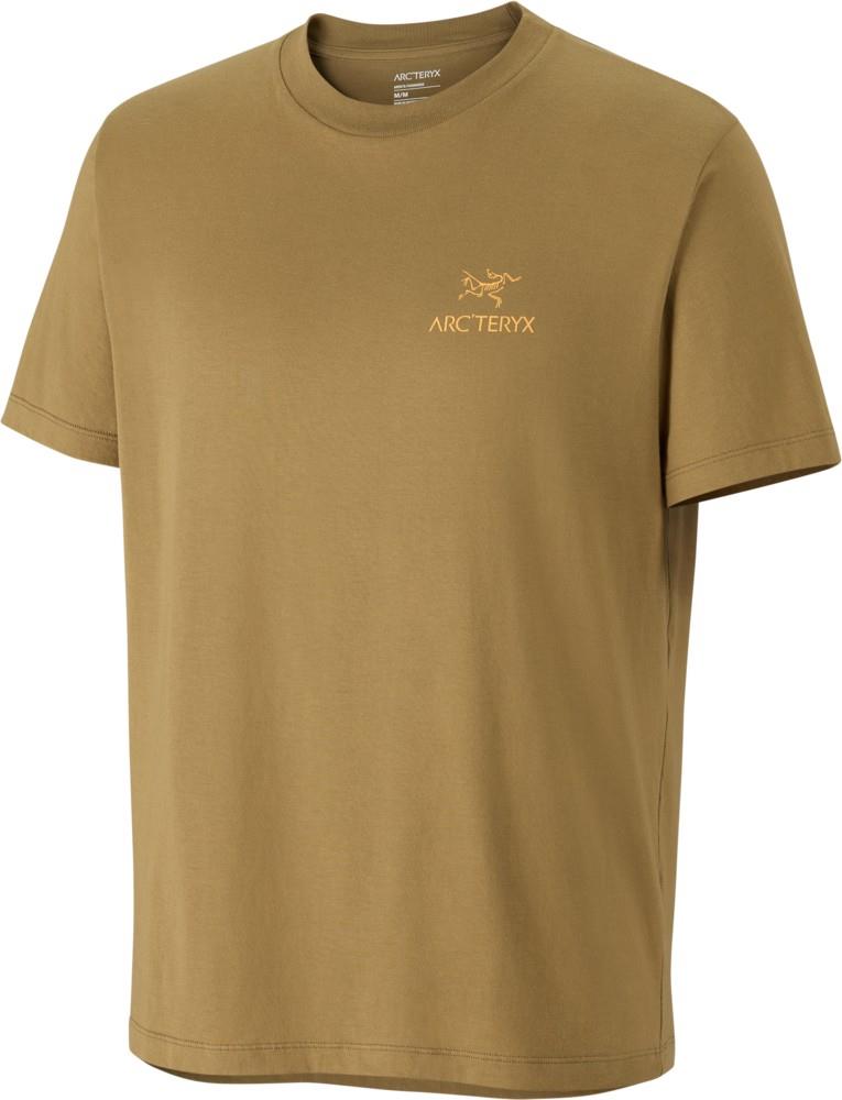 Kragg SL Cotton Bird Word SS - Mens - bracken / larch 1