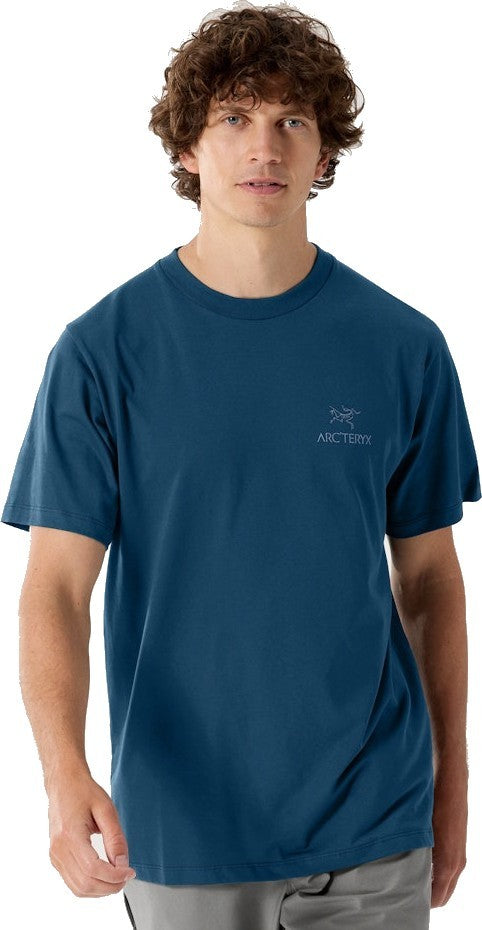 Kragg SL Cotton Bird Word SS - Mens - nightscape / light night 1