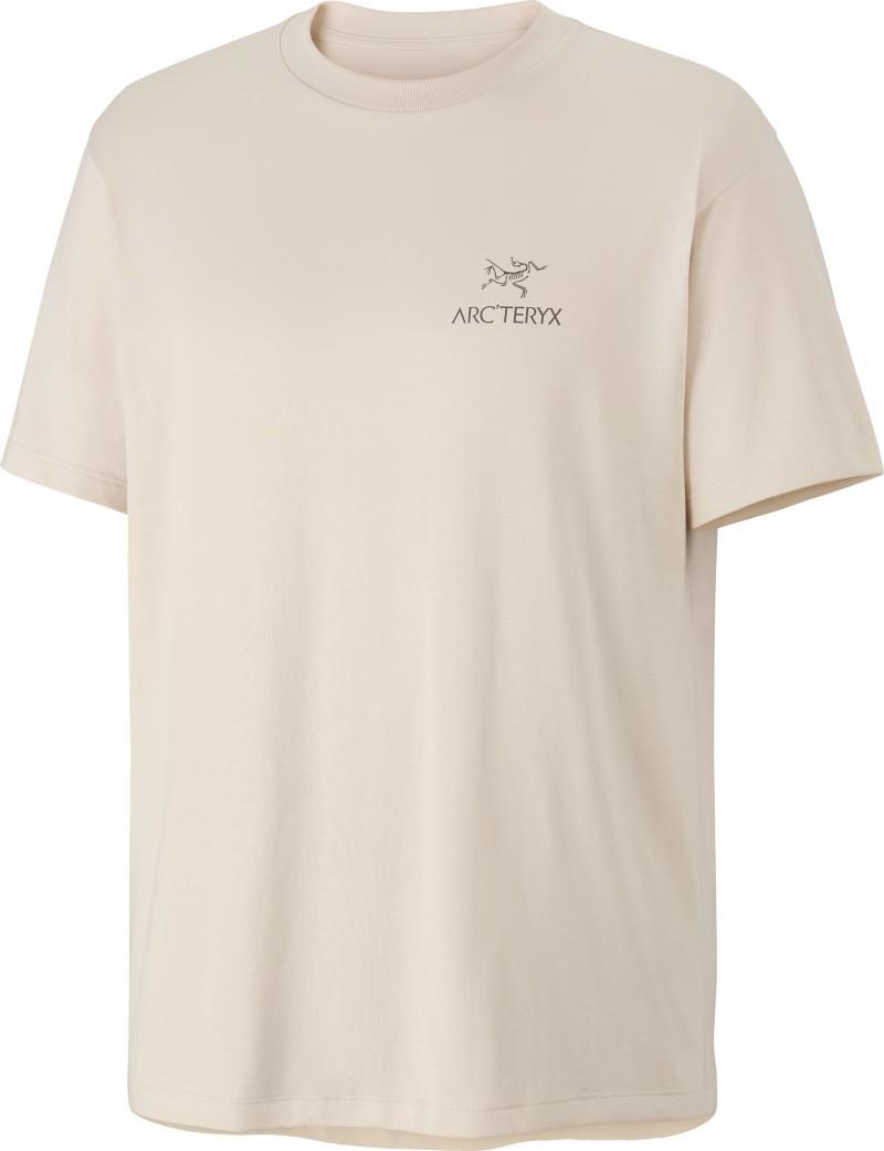 Kragg SL Cotton Bird Word SS - Mens - sea salt / mongoose 1