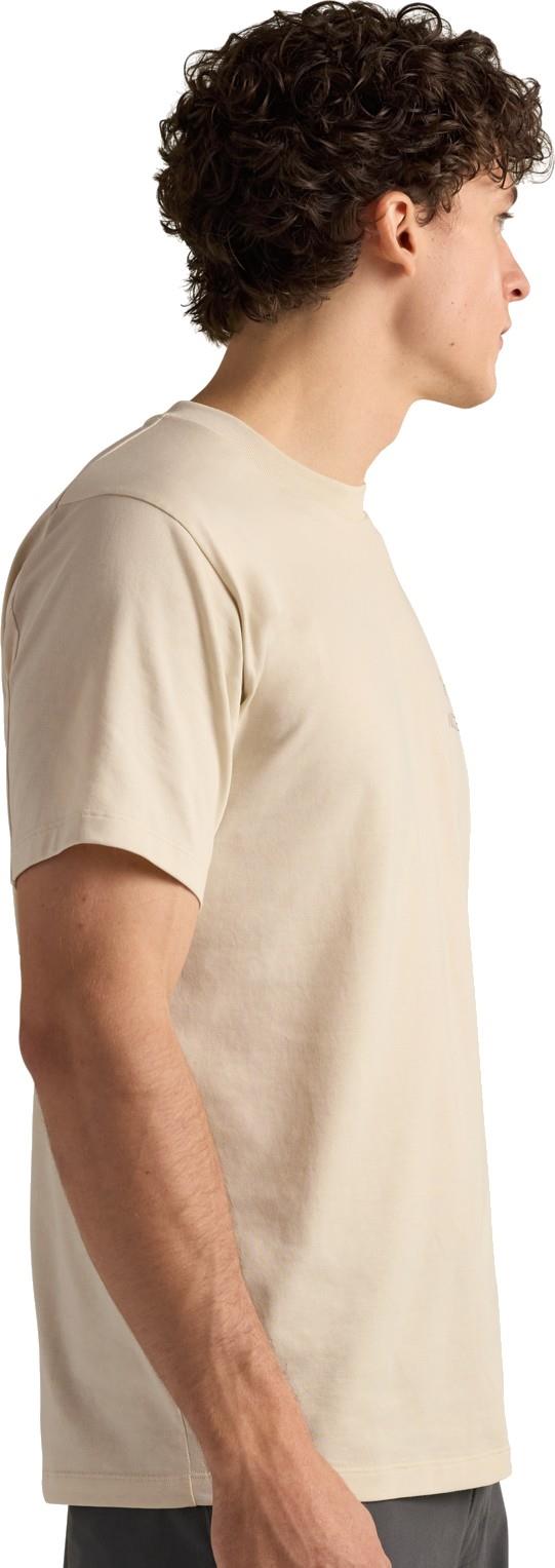 Kragg SL Cotton Bird Word SS - Mens - sea salt / mongoose 1