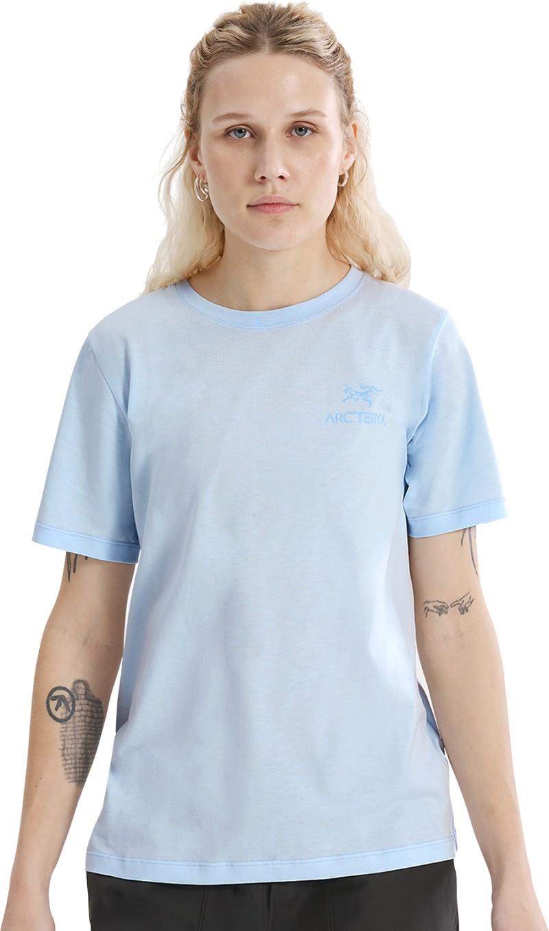 Kragg SL Cotton Emblem Crew SS - Womens - alpine blue 1