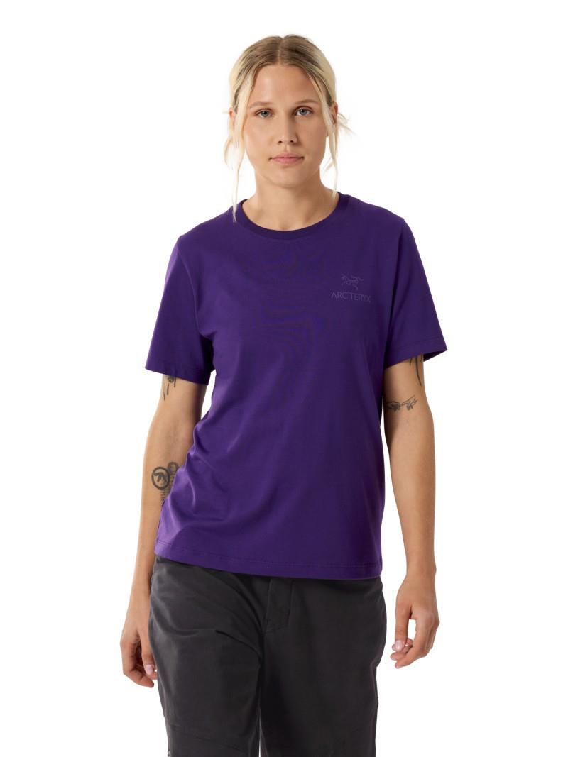 Kragg SL Cotton Emblem Crew SS - Womens - azalea 1