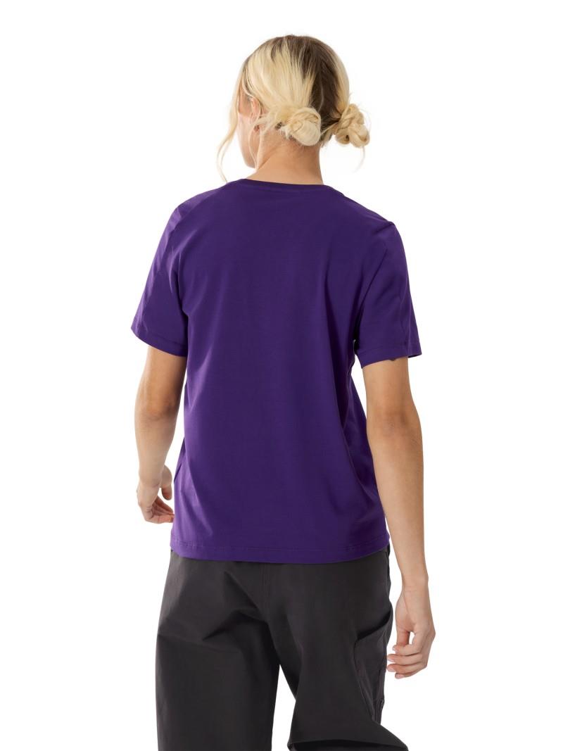 Kragg SL Cotton Emblem Crew SS - Womens - azalea 1