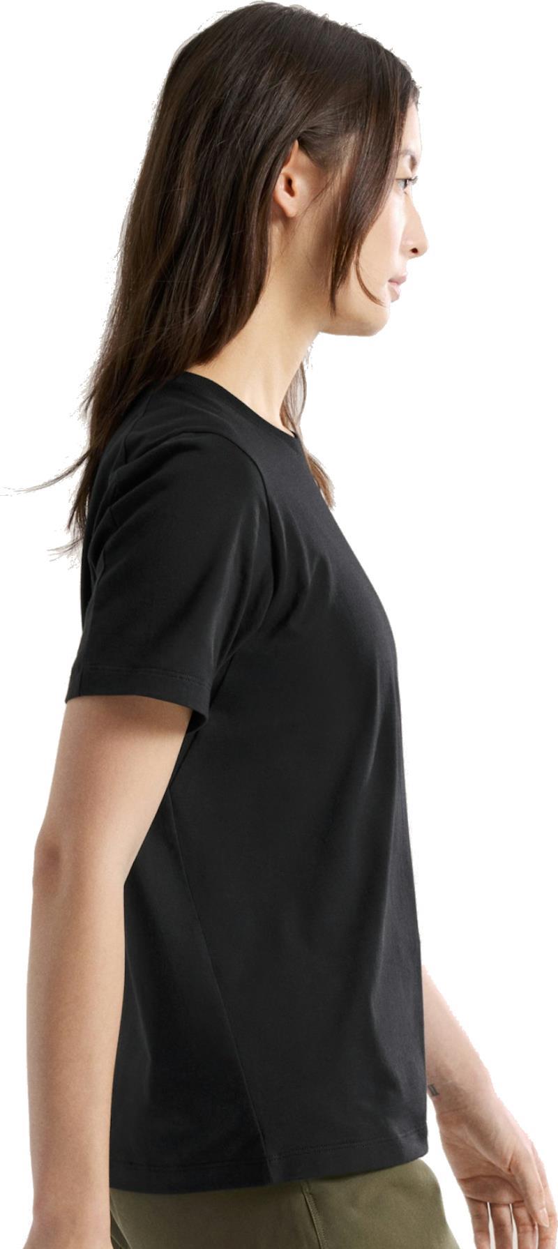 Kragg SL Cotton Emblem Crew SS - Womens - black 1