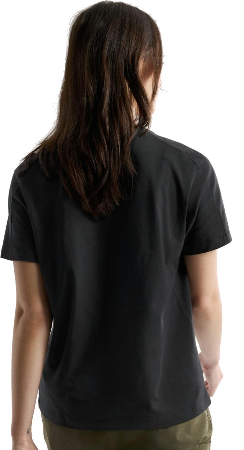 Kragg SL Cotton Emblem Crew SS - Womens - black 1