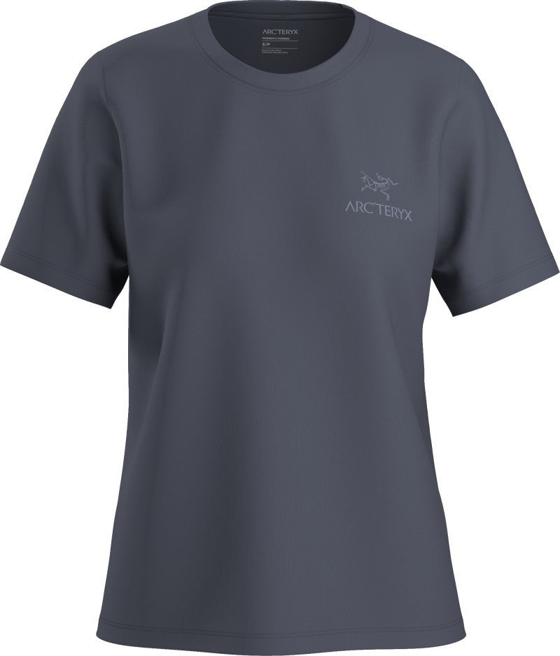 Kragg SL Cotton Emblem Crew SS - Womens - dark stratus 1