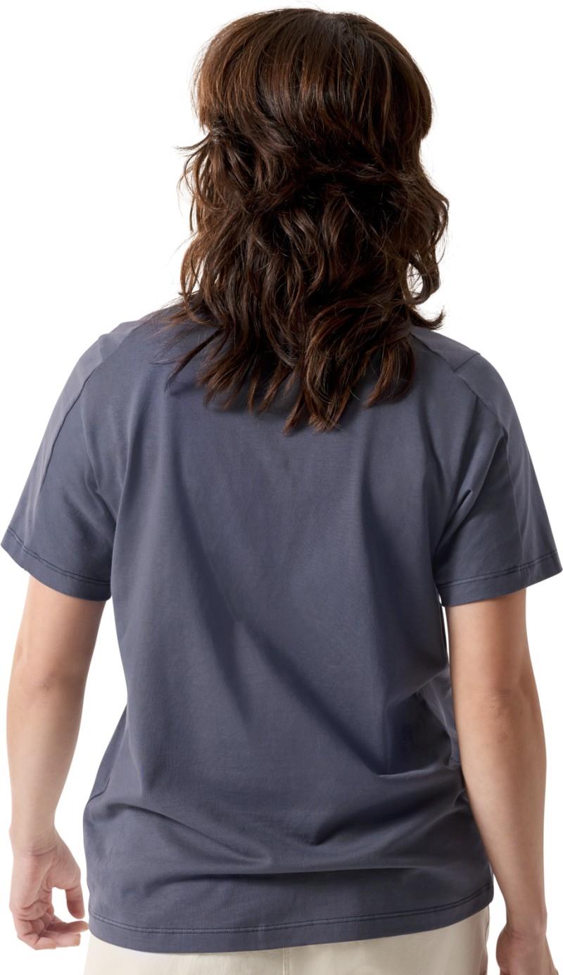 Kragg SL Cotton Emblem Crew SS - Womens - dark stratus 1