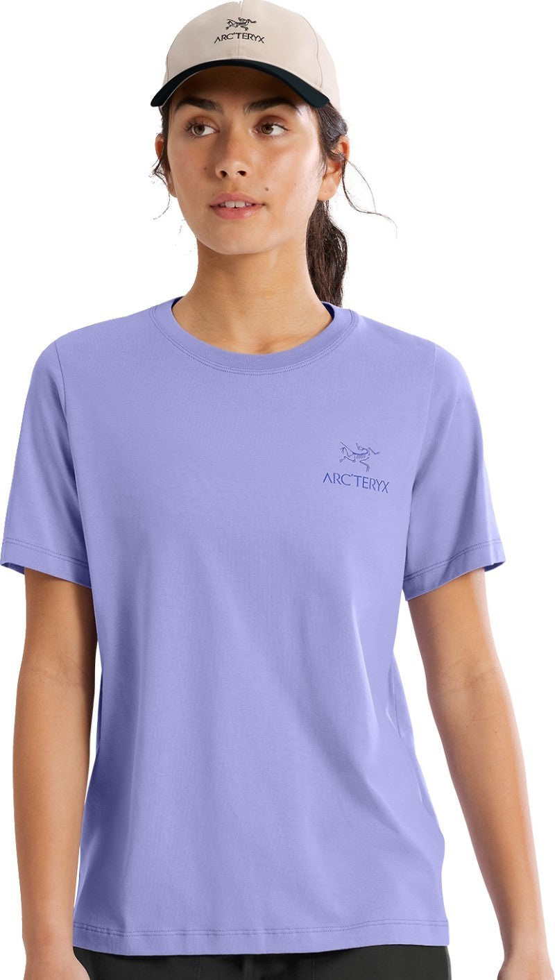 Kragg SL Cotton Emblem Crew SS - Womens - moonstone 1