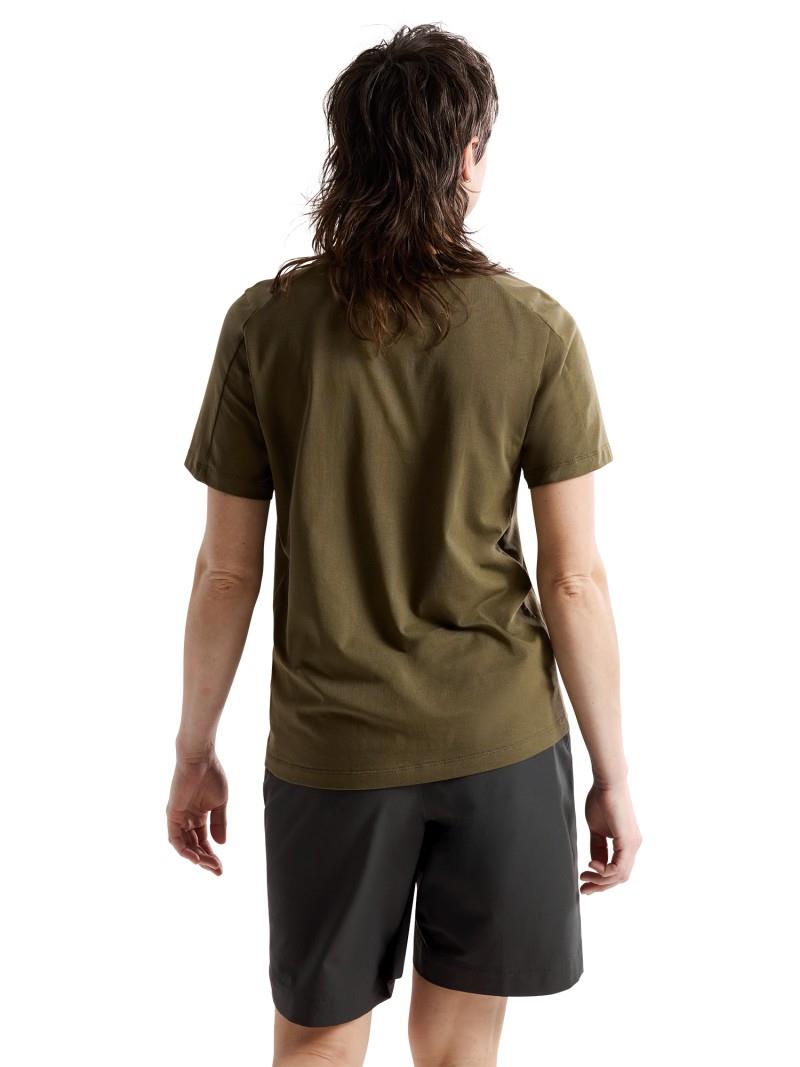 Kragg SL Cotton Emblem Crew SS - Womens - tatsu 1