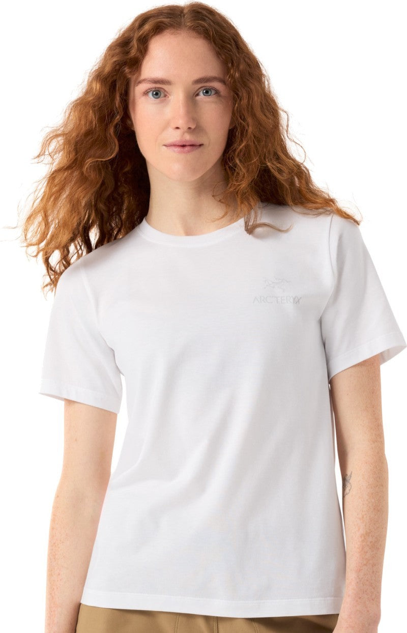 Kragg SL Cotton Emblem Crew SS - Womens - white light 1