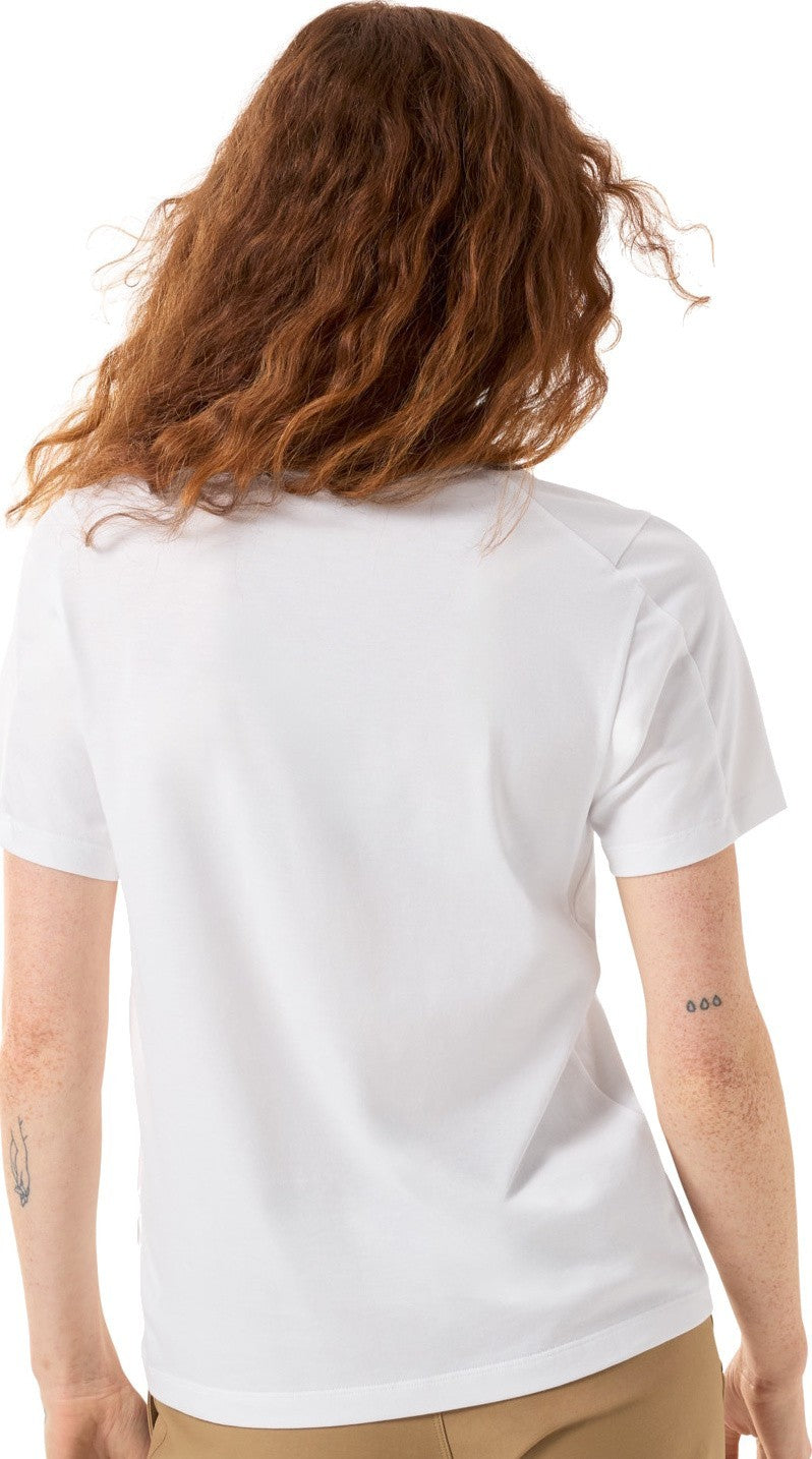 Kragg SL Cotton Emblem Crew SS - Womens - white light 1