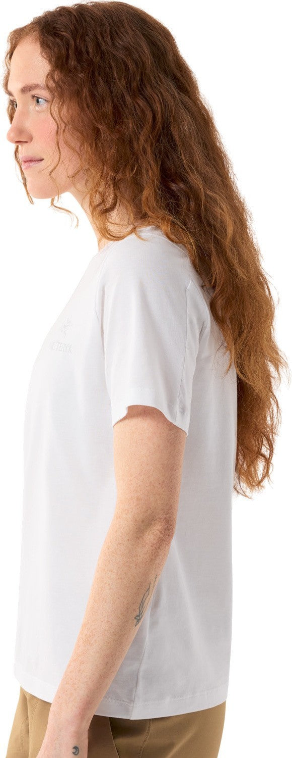 Kragg SL Cotton Emblem Crew SS - Womens - white light 1