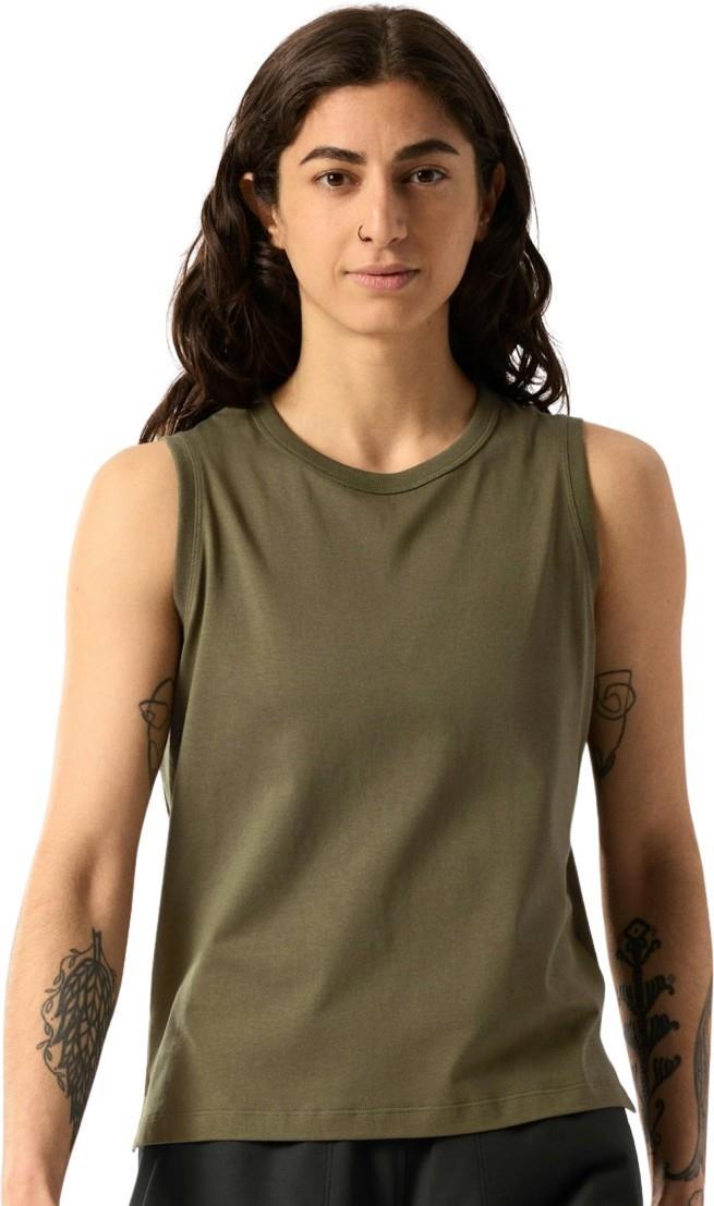 Kragg SL Cotton Tank Blurred Bird - Womens - tatsu 1