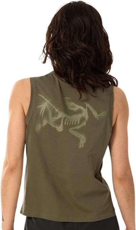 Kragg SL Cotton Tank Blurred Bird - Womens - tatsu 1