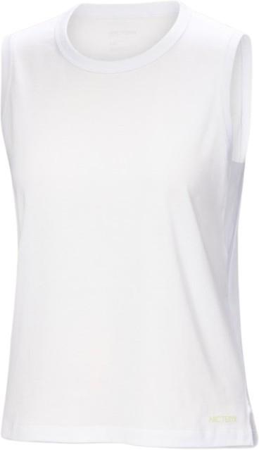 Kragg SL Cotton Tank Blurred Bird - Womens - white light / ray 1