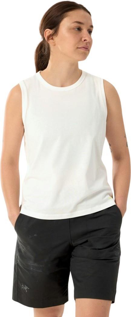 Kragg SL Cotton Tank Blurred Bird - Womens - white light / ray 1