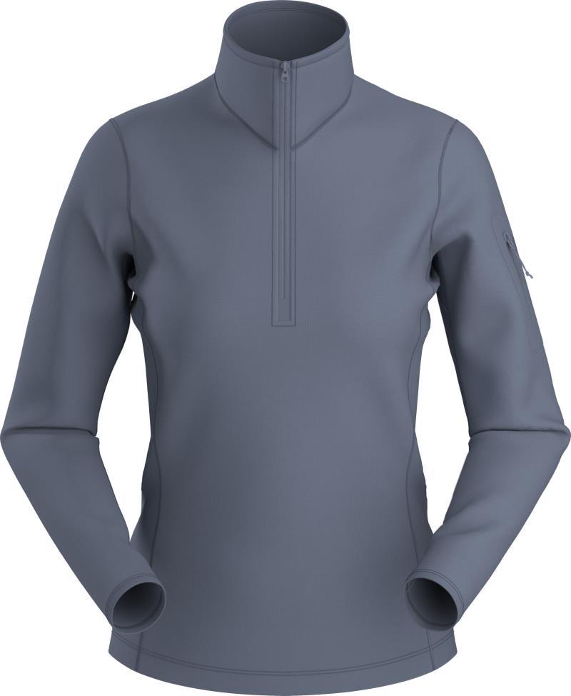 Kyanite Baselayer Zip Neck - Womens - stratus 1