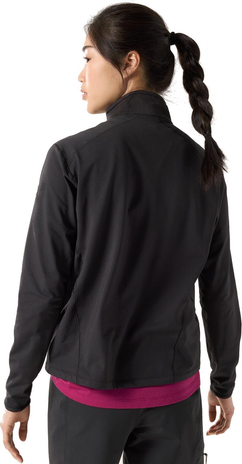 Kyanite Lightweight Zip Neck - Womens - Black 3