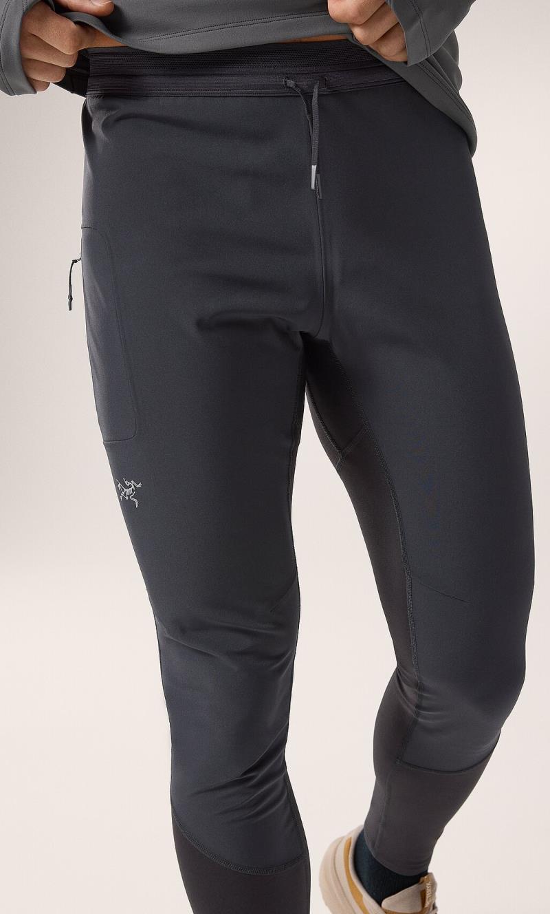Norvan Hybrid Tights - Mens - Black 3