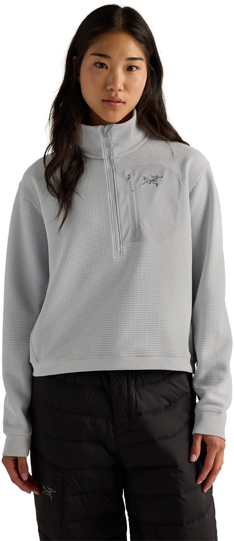 Olera Zip Neck - Womens - solitude 1