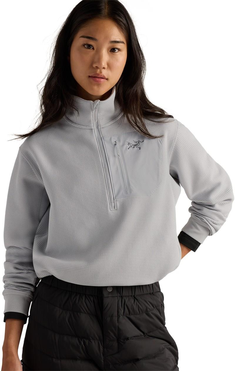 Olera Zip Neck - Womens - solitude 1