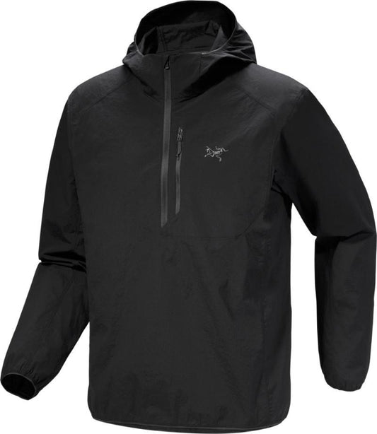 Ossa 1/2 Zip Hoody - Mens - black 1