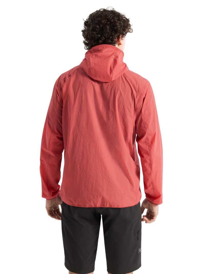 Ossa 1/2 Zip Hoody - Mens - stone red 1