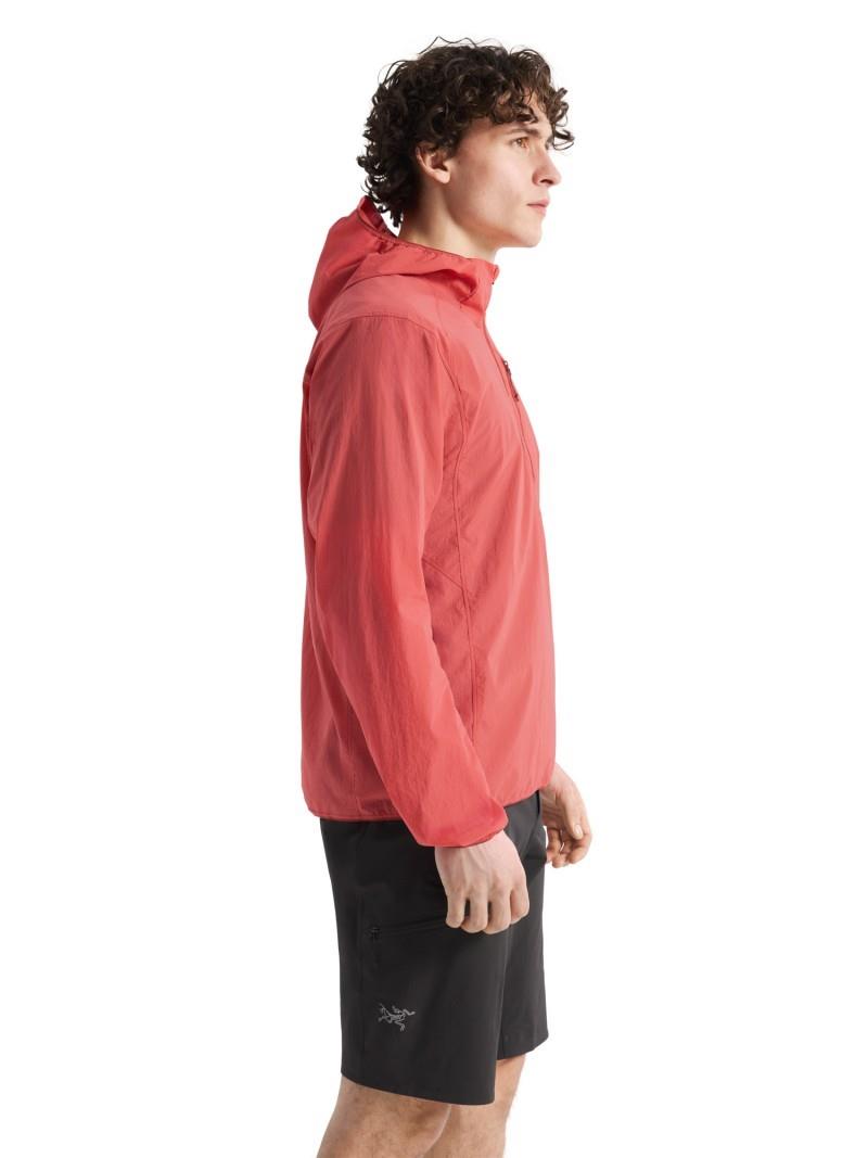Ossa 1/2 Zip Hoody - Mens - stone red 1