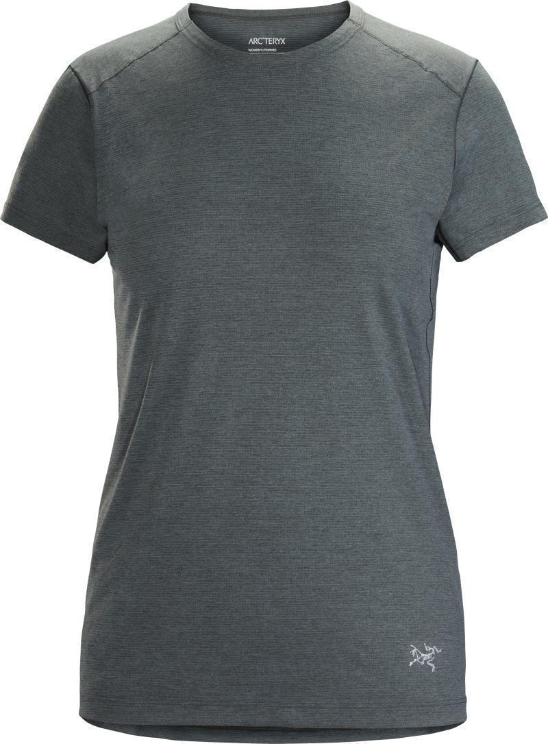 Quadra Crew SS - Womens - Enigma Heather 1