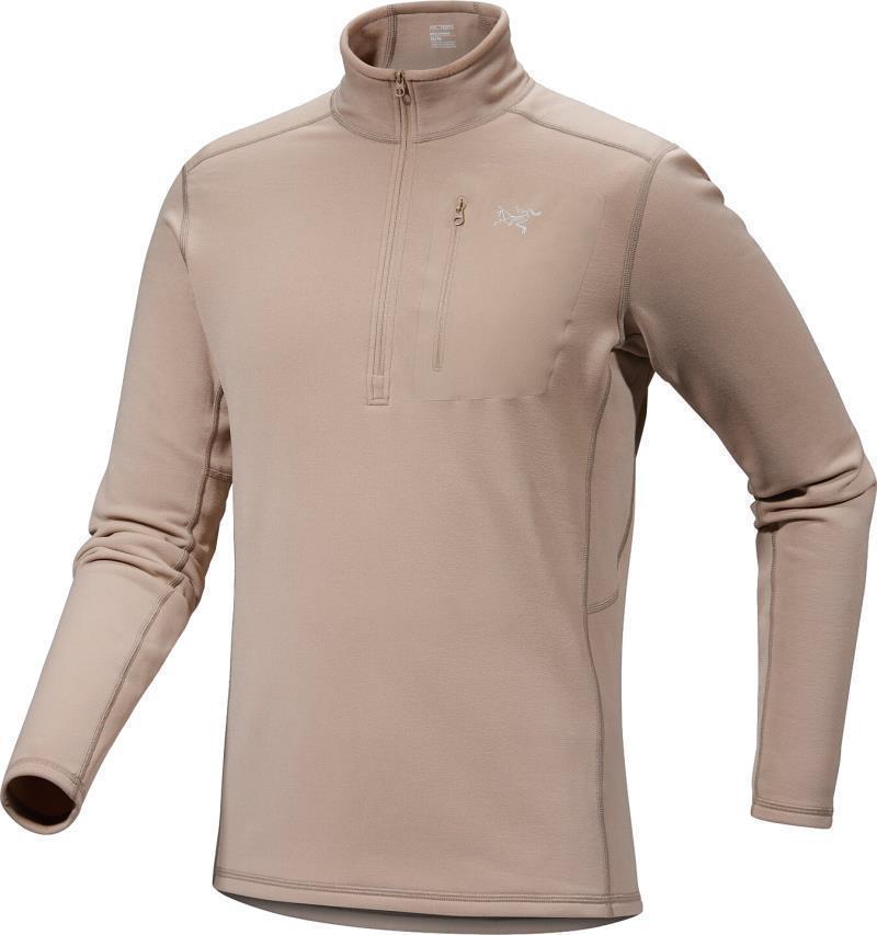 Rho Heavyweight Zip Neck - Mens - Smoke Bluff 1