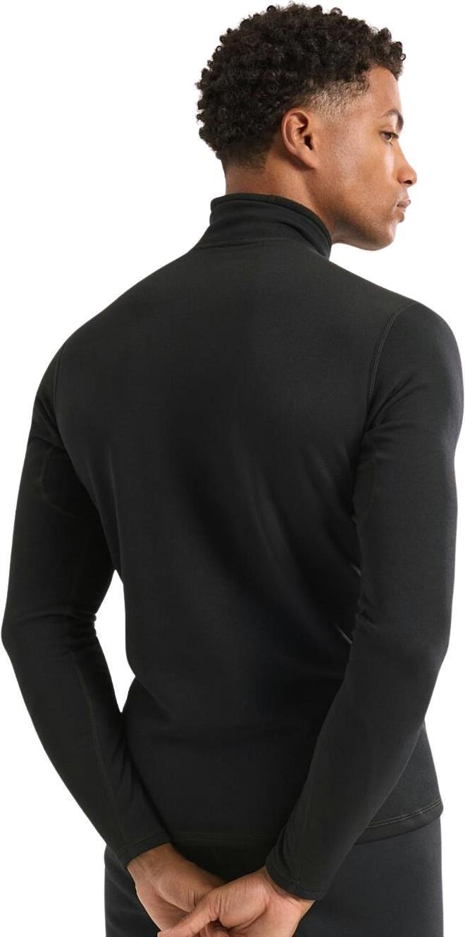 Rho Heavyweight Zip Neck - Mens - black 1