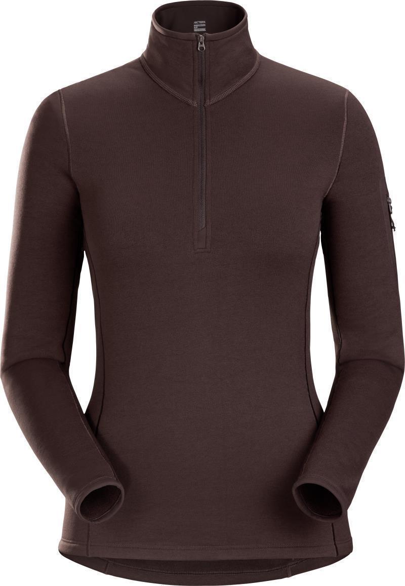 Rho Heavyweight Zip Neck - Womens - Bitters 1