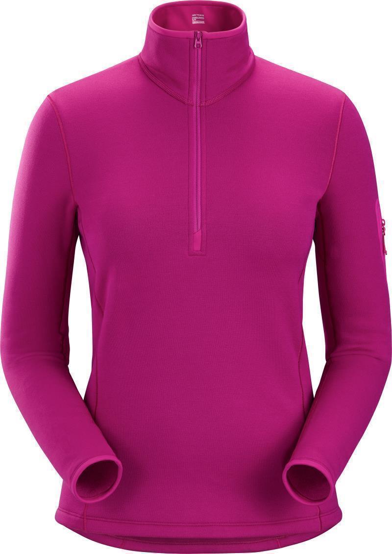 Rho Heavyweight Zip Neck - Womens - Synth 1