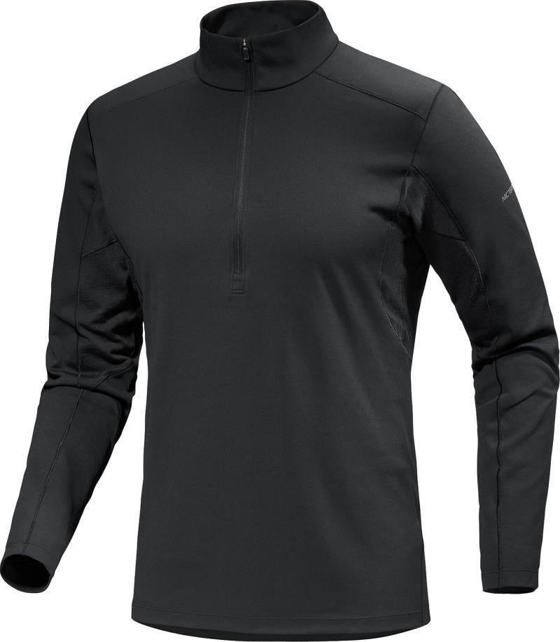 Rho Hybrid 1/2 Zip - Mens - Black 1