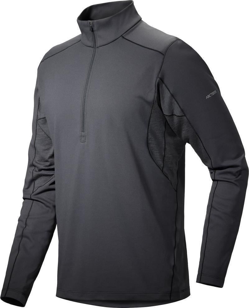 Rho Hybrid 1/2 Zip - Mens - Graphite 1