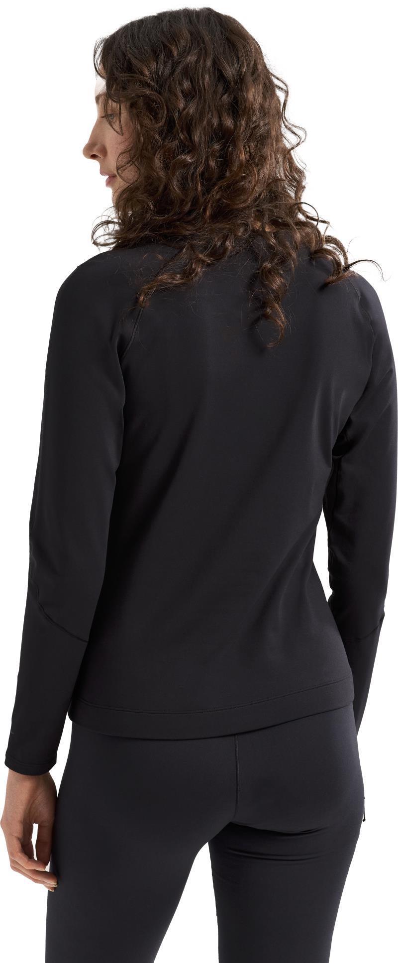 Rho LS Crew - Womens - Black 3