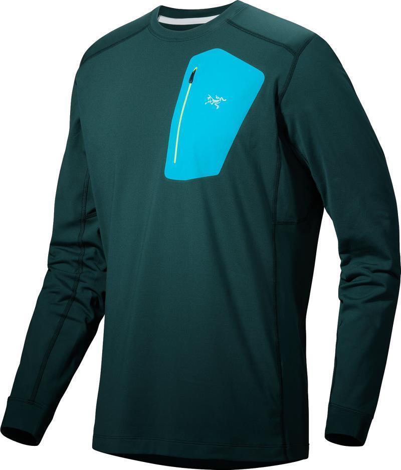 Rho LT Crew Neck - Mens - Pytheas / Blue Tetra 1