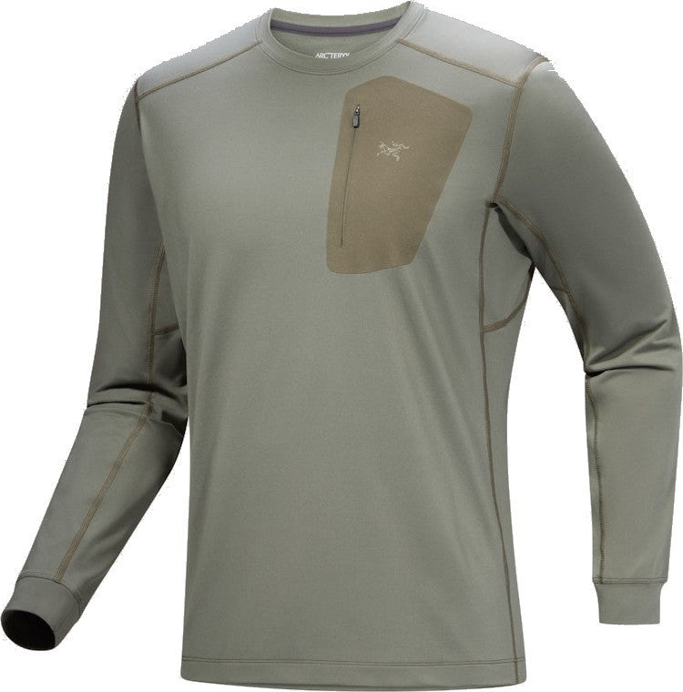 Rho LT Crew Neck - Mens - forage / tatsu 1
