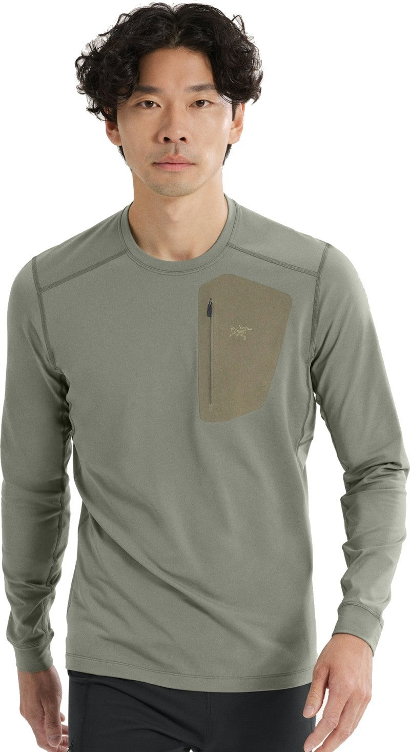 Rho LT Crew Neck - Mens - forage / tatsu 1
