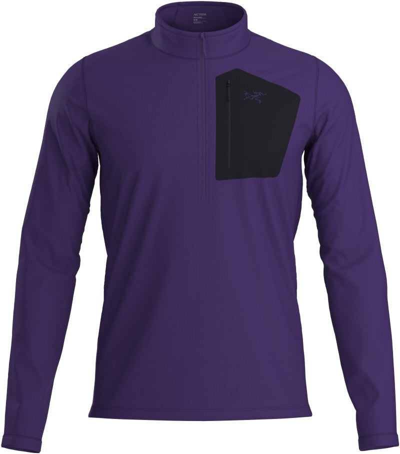 Rho SV Zip Neck - Mens - azalea 1