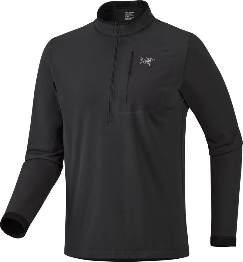 Rho SV Zip Neck - Mens - black 1
