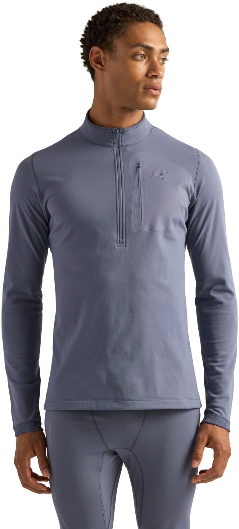 Rho SV Zip Neck - Mens - stratus 1