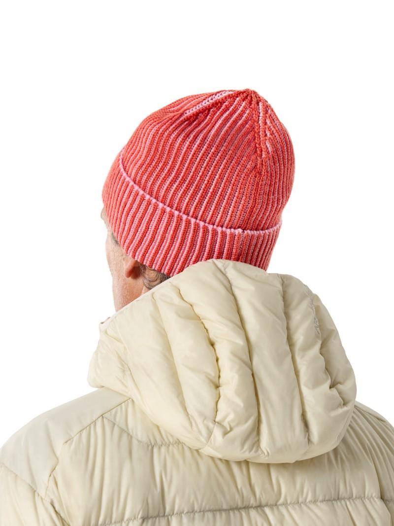 Ribbed Toque - stone red / pineberry 1