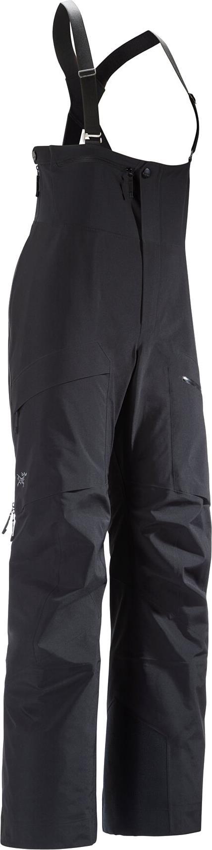 Rush Bib Pants, Reg - Womens - Black 1
