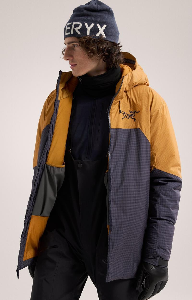 Rush Insulated Jacket - Mens - Black Sapphire / Yukon 4