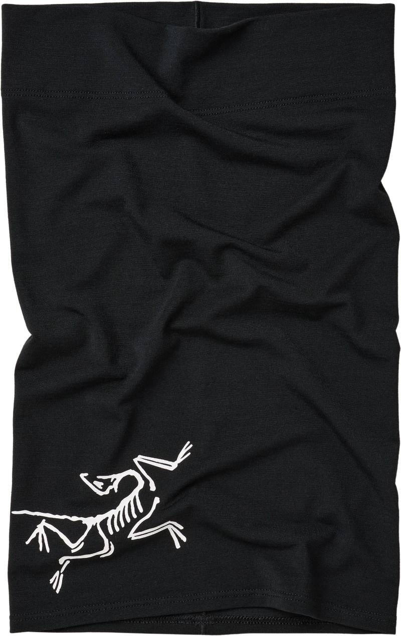Satoro Merino Neck Gaiter - black / arctic silk 1